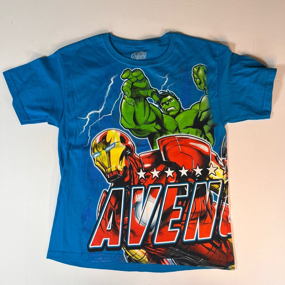 Marvel‎ Blue Avengers Graphic T-Shirt